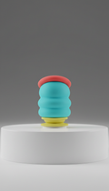 Aqua Pop silicone phone grip